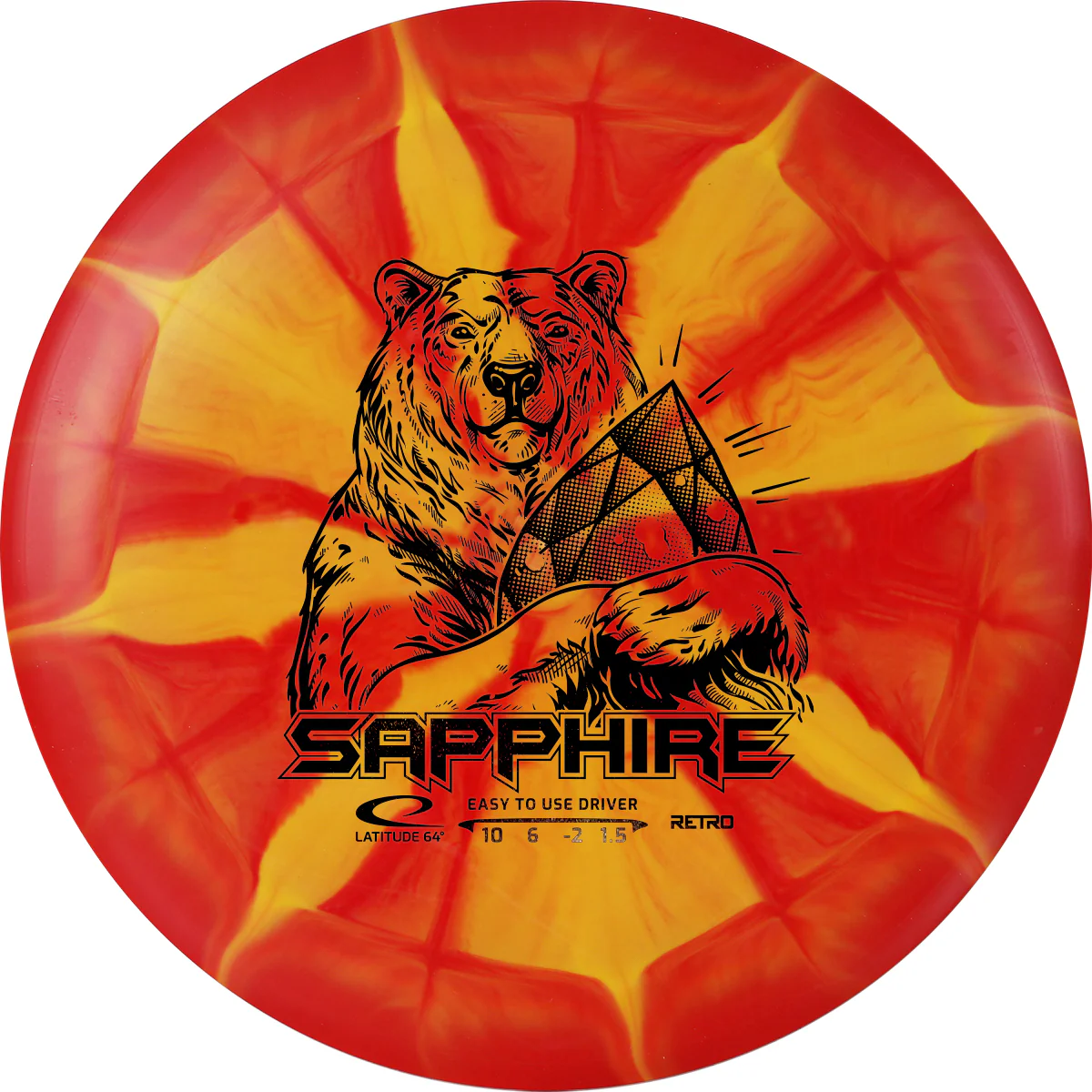 Retro Burst Sapphire - Image 8